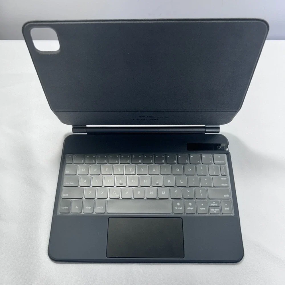 Magic Wireless keyboard Case 10.9 P109 Grey Keyboard Skin Clear Cover - No Cable